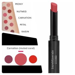 BareMinerals BAREPRO longwear lipstick carnation